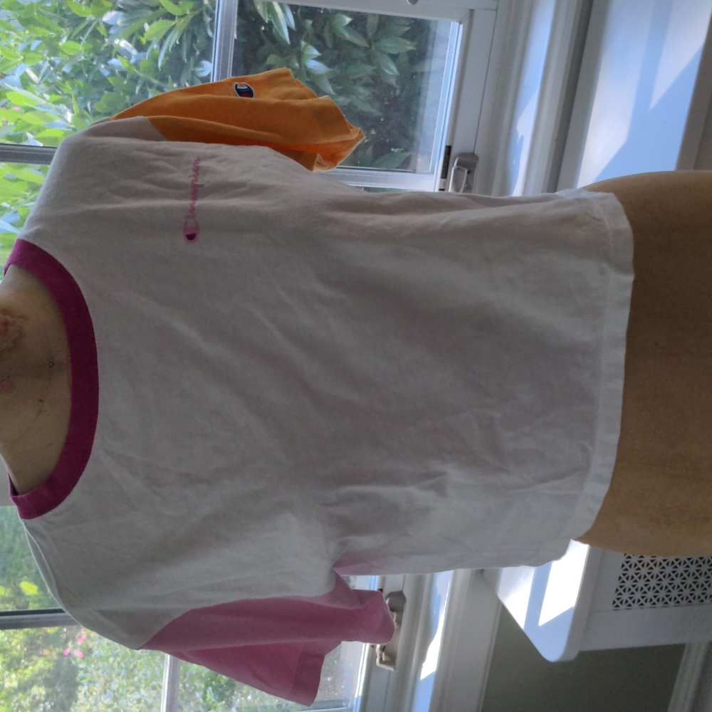Women's XS White Champion T-shirt
